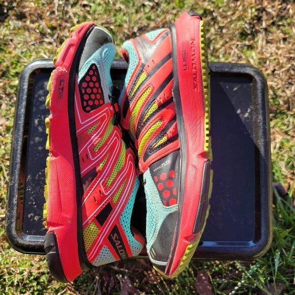 Salomon XR Mission 1 Trail Running Shoes Womens Size 8 - Picture 6 of 16